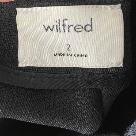 Aritzia Wilfred Ecoulement Wrap Jumpsuit Sz 2 Black Tie Back Sleeveless - Picture 7 of 8